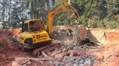 Demolição Obra Granja Viana