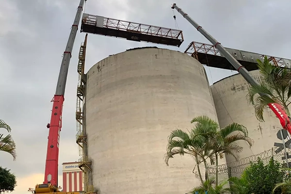 DEMOLIÇÃO PORTO DE SANTOS